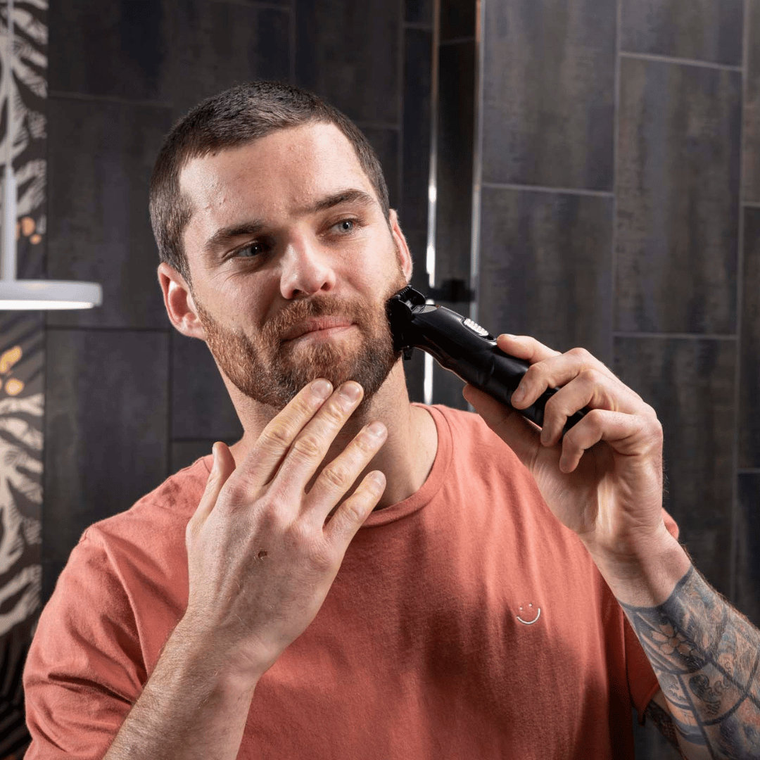 Man with well groomed beard