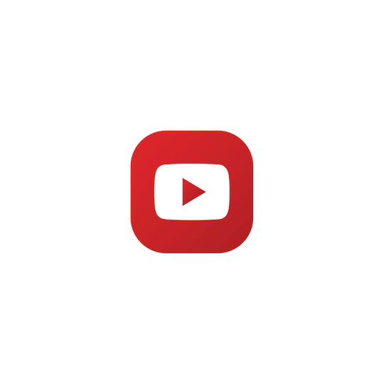 Youtube social media icon